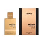 Frasco y caja de Amber Oud Black Edition Al Haramain Eau de Parfum Unisex