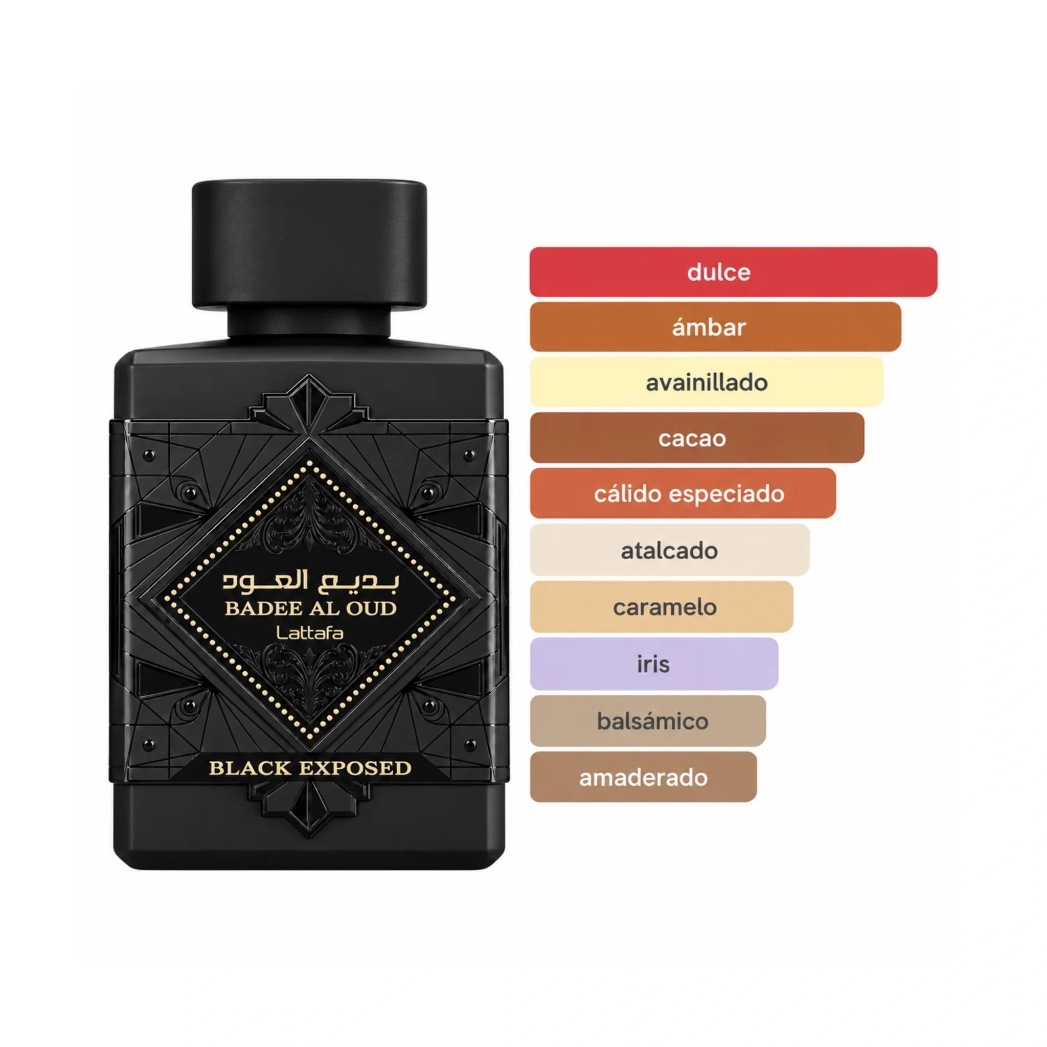 Aromas de Bade'e Al Oud Black Exposed Lattafa Eau de Parfum