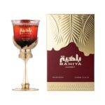 Caja y botella de Bahiya Garnet Arabiyat Prestige Eau de Parfum