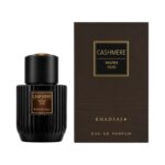 Caja y botella del perfume Cashmere Warm Oud Khadlaj Eau de Parfum