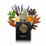 Club De Nuit Lionheart Man Armaf Eau de Parfum Para Hombre con fondo de ingredientes