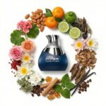 Detour Noir Exclusif Al Haramain Eau de Parfum Unisex con fondo de ingredientes