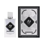 Caja y botella de Fawah Midnight Edition Nusuk Eau de Parfum