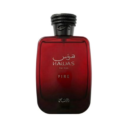 Frasco de Hawas Fire Rasasi Eau de Parfum Para Hombre