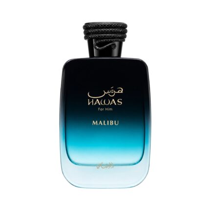 Botella de Hawas Malibu Rasasi Eau de Parfum