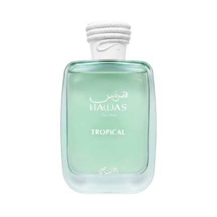 Frasco de Hawas Tropical Rasasi Eau de Parfum Para Hombre