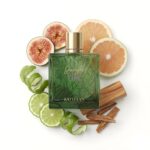 Jungle Vibe Rayhaan Eau de Parfum Unisex con fondo de ingredientes