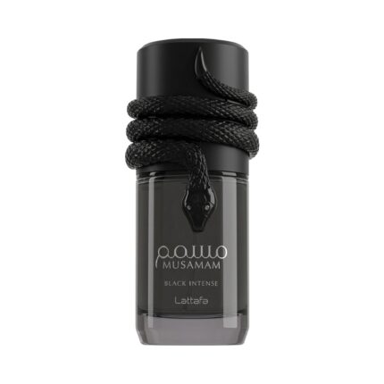 Botella de Musamam Black Intense Lattafa Eau de Parfum