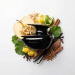 Pinnace Noir French Avenue Eau de Parfum Para Hombre con fondo de ingredientes