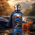 Safari Breeze French Avenue Eau de Parfum con fondo creativo