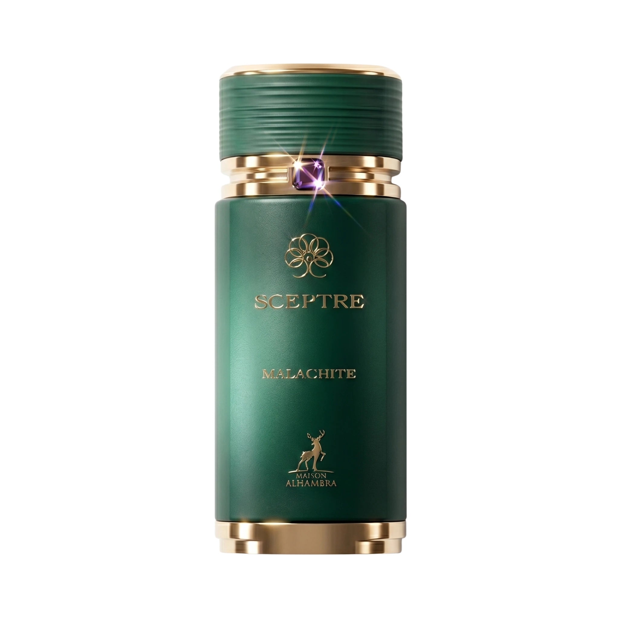 Frasco de Sceptre Malachite Maison Alhambra Eau de Parfum Unisex Frasco de Sceptre Malachite Maison Alhambra Eau de Parfum Unisex