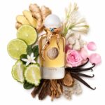 Taif Riiffs Extrait de Parfum con ingredientes de fondo