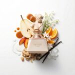 Venus de Milo French Avenue Eau de Parfum Para Mujer con fondo de ingredientes