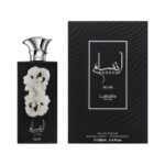 Frasco y caja de Ansaam Silver Lattafa Eau de Parfum Unisex