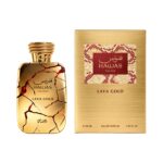 Frasco y caja de Hawas Lava Gold Rasasi Eau de Parfum