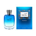 Frasco y caja de Hawas Nautilus Rasasi Eau de Parfum