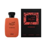 Frasco y caja de Hawas Overdose Rasasi Eau de Parfum